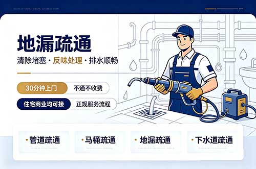 定西地漏疏通